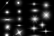 Lens Flare & Stars Photoshop Brushes preview 3