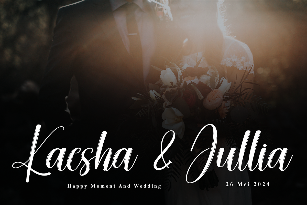 Deutsch | Script Font, a Handwritten Font by Scratchones (Photo 2 of 9)