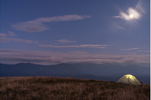 Beautiful mountain landscape, a Nature Photo by Stockphoto by vzwer