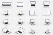 Laptop Macbook Mockup Bundles, a Mac Mockup by Graphic Aesthetic (Thumbnail 2 of 22)