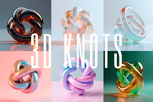 3D ABSTRACT KNOTS
