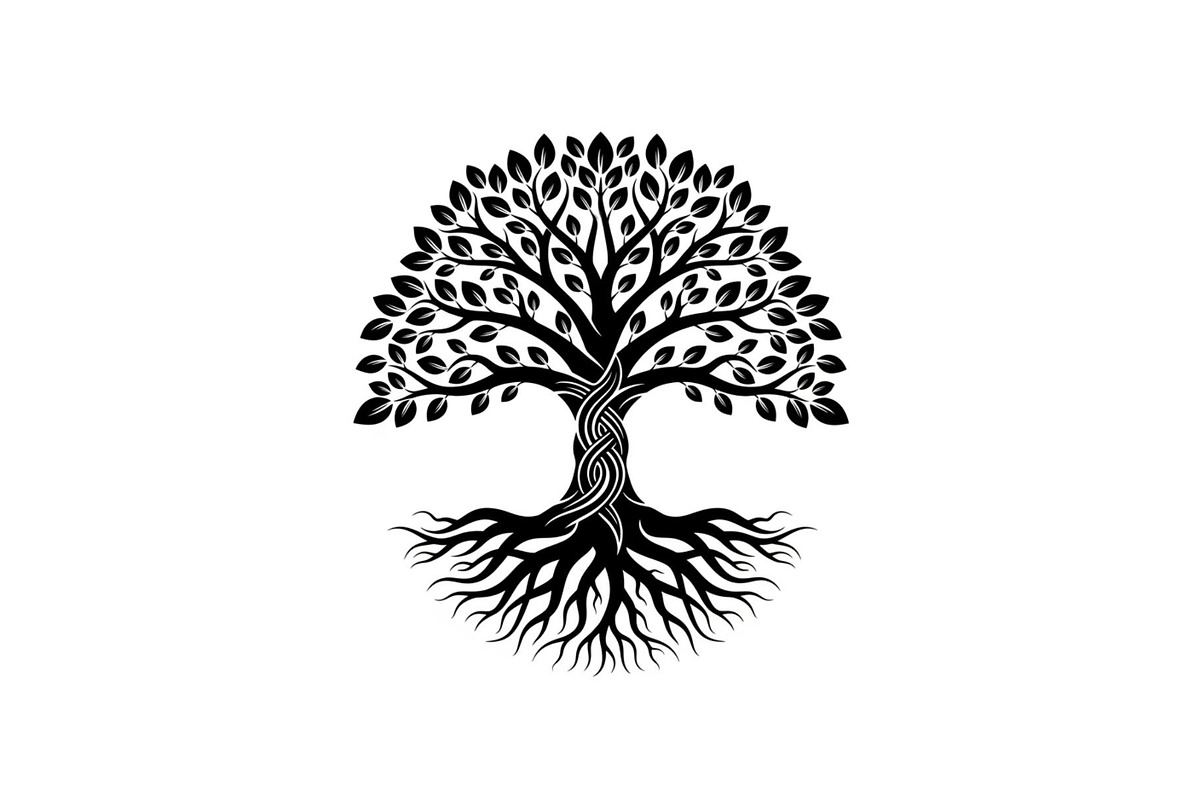 Sacred Tree of Life Vector Bundle, an Illustration by Designs_River (Photo 16 of 51)