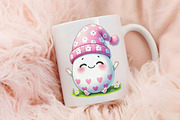 Easter Day Kawaii Egg Sublimation, an Illustration by RobertsArt (Thumbnail 3 of 4)