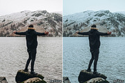 11 Cinematic Blues Lightroom presets, a Preset Add-On by Presets by Yevhen (Thumbnail 5 of 10)