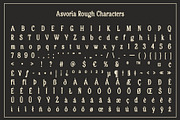 Asvoria Rough, a Serif Font by Craft Supply Co. (Thumbnail 8 of 8)