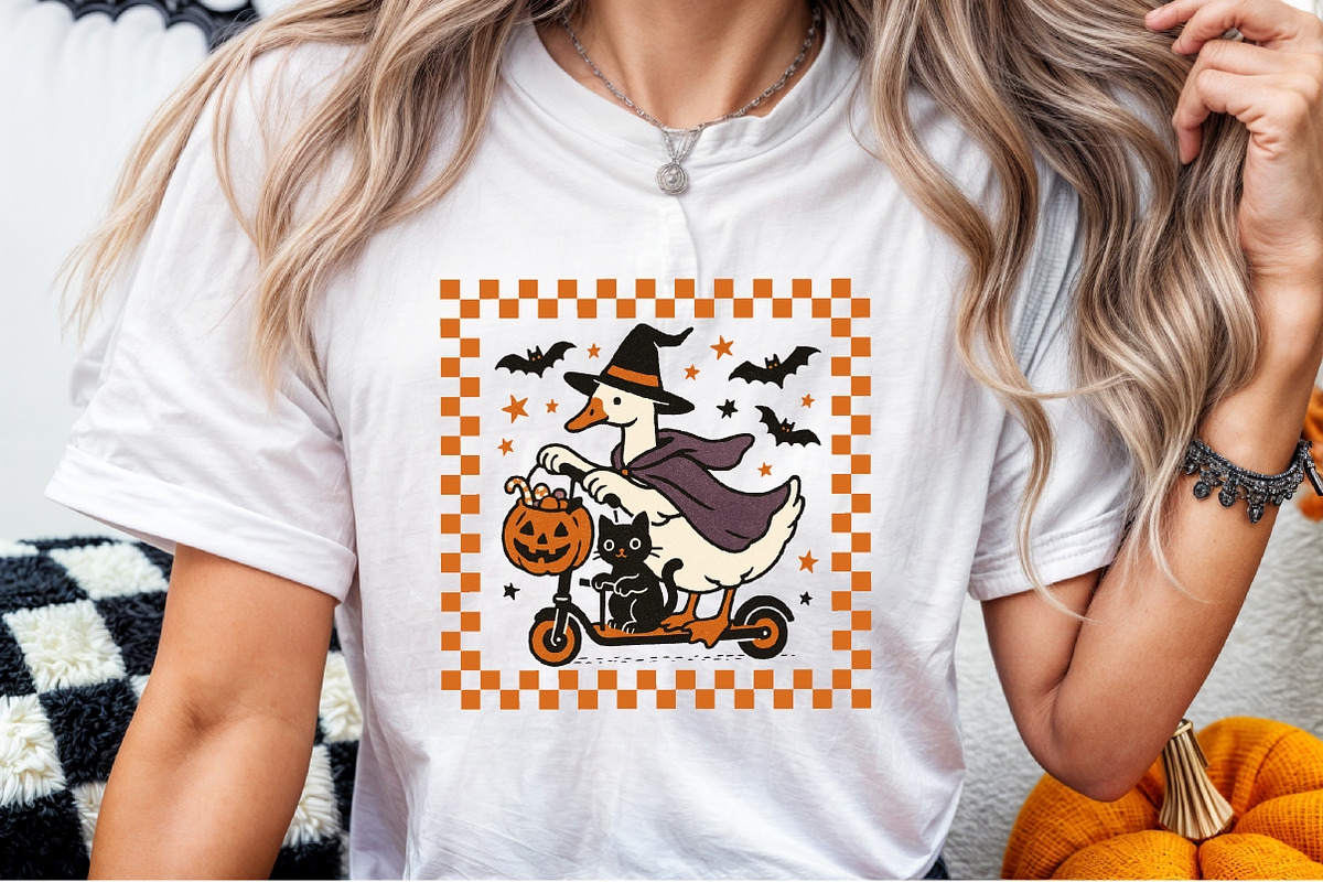 Funny Halloween Silly Goose Png,Boy, an Illustration by Sublimation Artist (Photo 8 of 9)