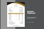 Invoice Template, a Stationery Template by LaxmiOwl (Thumbnail 1 of 6)