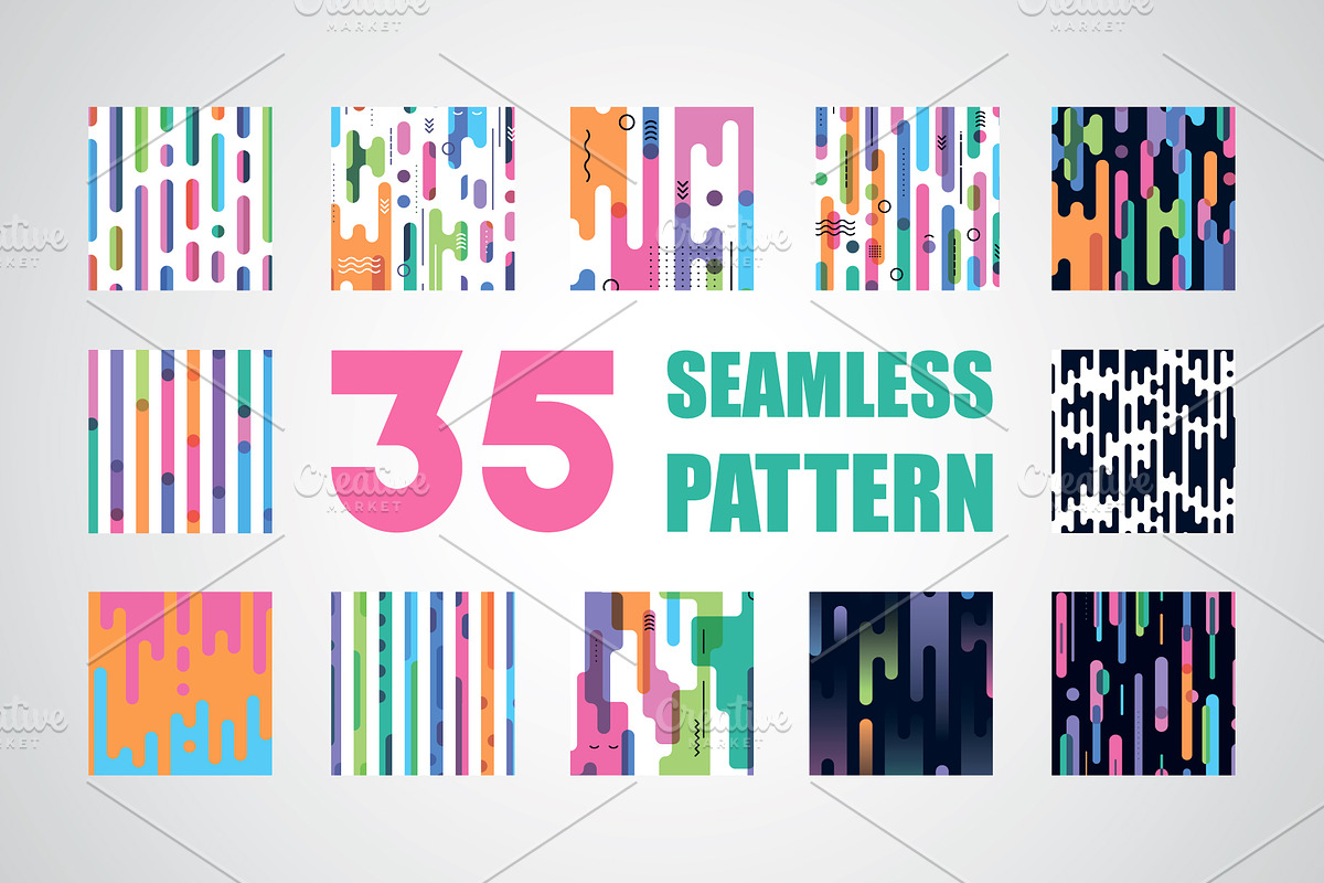 Stripes and Spots - Seamless Pattern, a Pattern Graphic by Mymlan Shop (Photo 3 of 8)