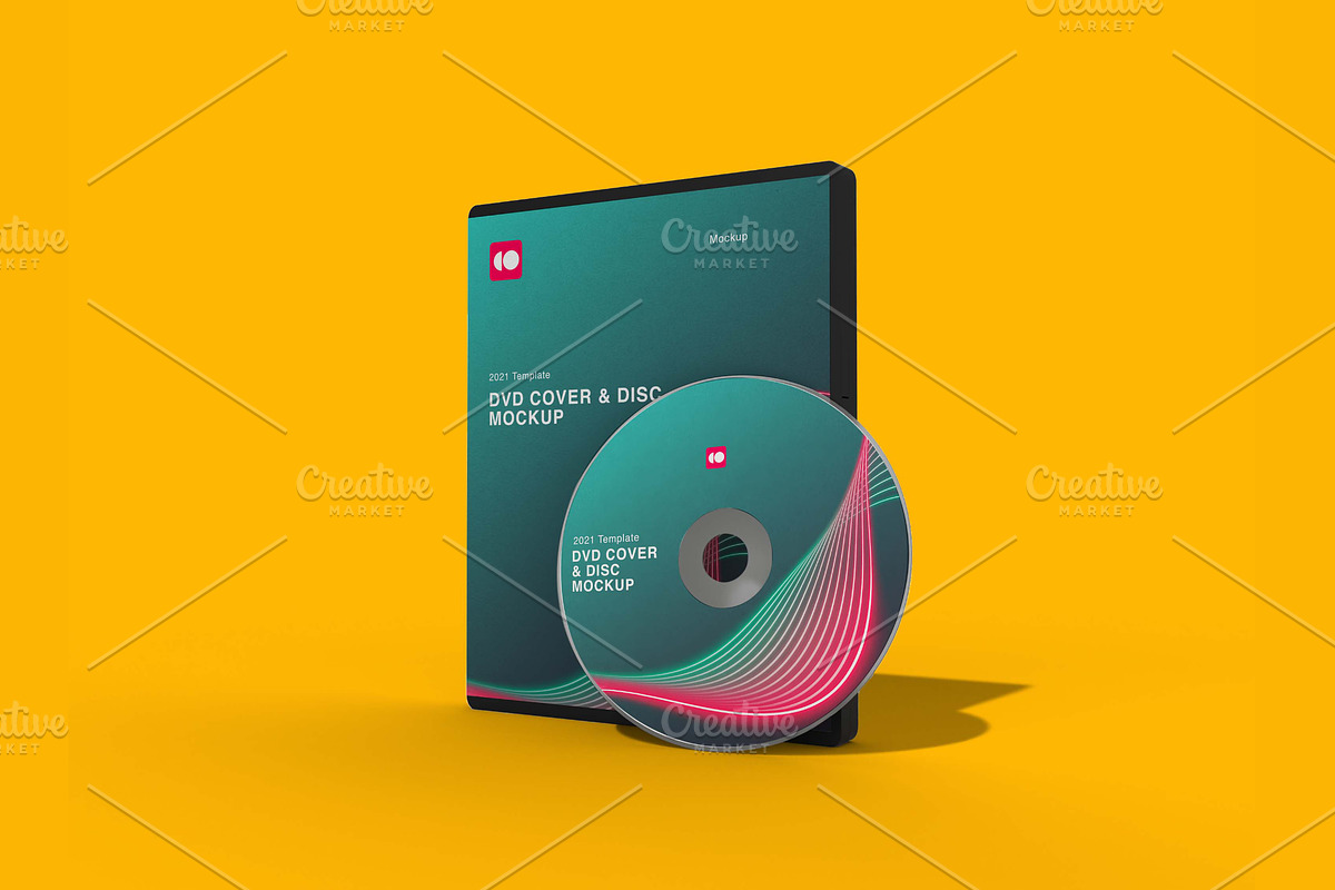 DVD Case & Disk Mockup, a Packaging Mockup by Aprndy85 (Photo 2 of 3)