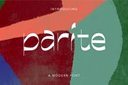 Parite Font, a Sans Serif Font by Studio Inklin (Thumbnail 1 of 6)