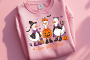 Halloween Silly Goose PNG Tshirt, a Seasonal Illustration by SugarCloudStudioArt (Thumbnail 4 of 6)