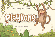 Playkong a Playful Font