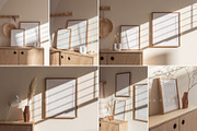 Nook Frame Mockup Bundle, a Household Mockup by Salt Color Studio (Thumbnail 7 of 13)