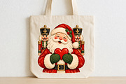 Santa Heart Christmas PNG, a Seasonal Illustration by CraftArtStudio (Thumbnail 2 of 4)