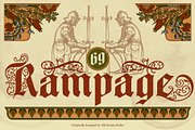 Old Master Typeface, a Blackletter Font by alit design (Thumbnail 2 of 17)