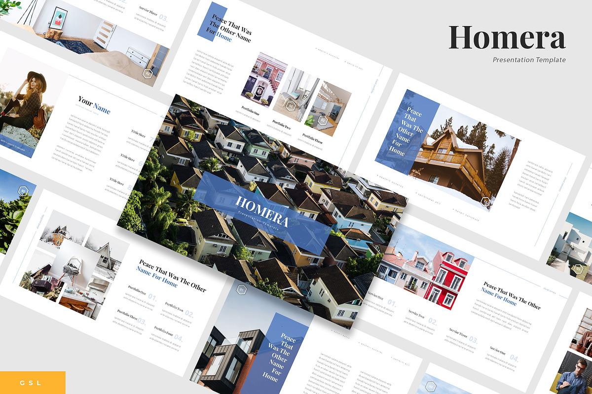 Homera - Real Estate Google Slide, a Presentation Template by naulicreative (Photo 1 of 4)