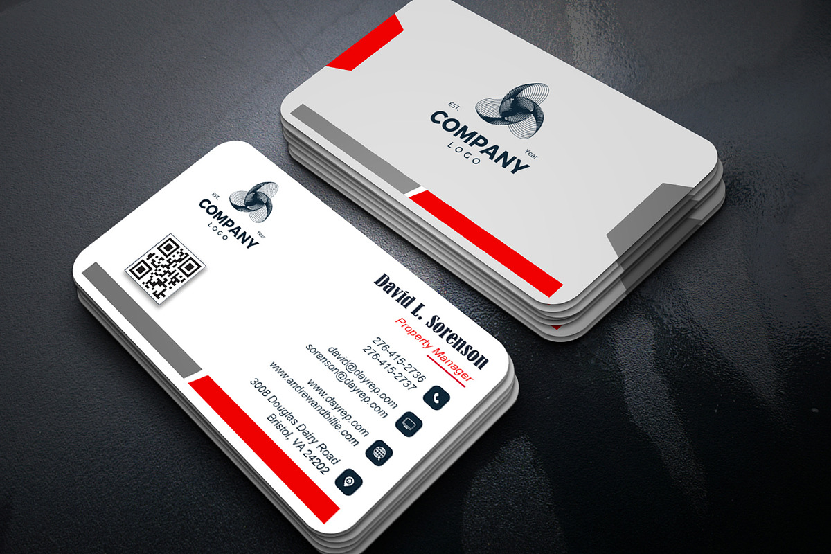 Modern Housing Business Card Estate