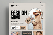 Fashion Flyer Template, a Flyer Template by MightyDesign (Thumbnail 2 of 8)
