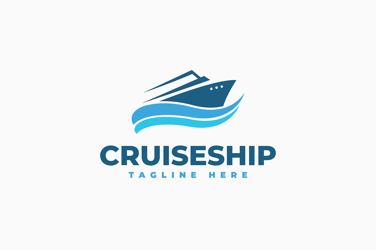 Cruise Logo Template, a Branding & Logo Template by Zeer Graphic (Photo 1 of 2)