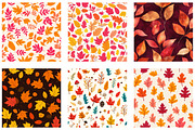 Autumn Leaves Seamless Pattern, a Pattern Graphic by designcity5 (Thumbnail 3 of 5)