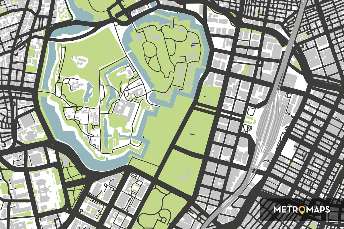 Tokyo Map – Regular / Regular, an Illustration by MetroMaps (Photo 2 of 3)