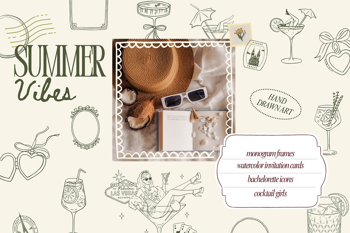202 Whimsical Frames Collection, a Decorative Illustration by NassyArt (Photo 25 of 33)