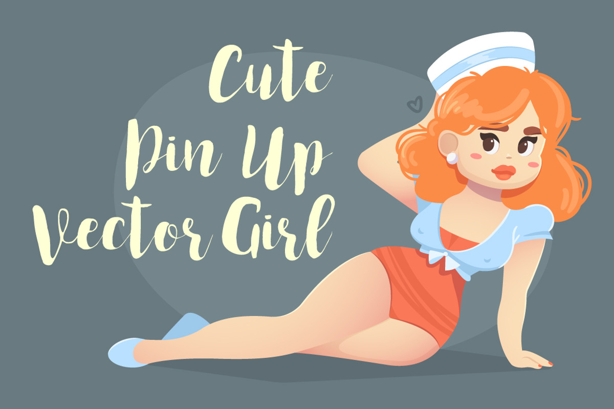 Pin-Up Girl 3, a Person Illustration by Muar Mar
