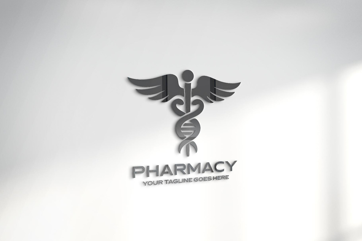 Modern Pharmacy Logo Design, a Branding & Logo Template by YUDesignStore (Photo 3 of 9)