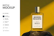 Clear Glass Perfume Bottle Mockup, a Packaging Mockup by graphypix (Thumbnail 2 of 4)