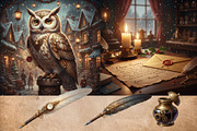 SteamPunk Christmas bundle 300 DPI, a Seasonal Illustration by Floraphoria (Thumbnail 12 of 15)
