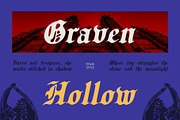 CS Bristol Drawn, a Blackletter Font by Craft Supply Co. (Thumbnail 2 of 8)