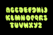 Fresh Green 3D Balloon Alphabet Set, an Object Graphic by Idressart (Thumbnail 2 of 3)