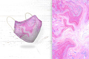 Marble Suminagashi Digital Textures, a Texture Graphic by RabbitAndPencil (Thumbnail 9 of 10)