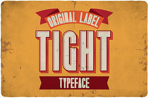 Tight Typeface