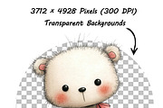 Whimsical Doodle Valentine Animals, an Illustration by one-touch (Thumbnail 19 of 19)