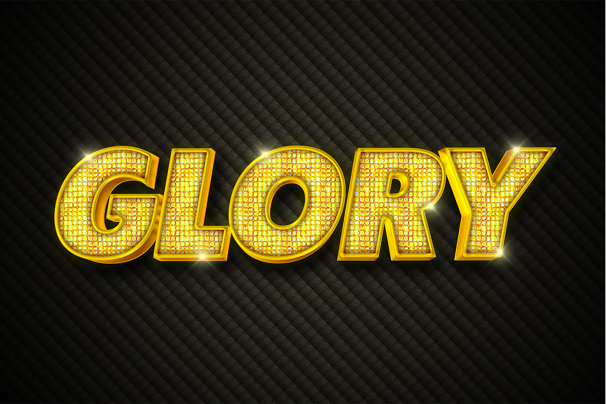 Luxury Gold Text Effects, a Layer Style Add-On by Sixtysix Labs (Photo 4 of 9)