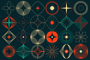 Kinetismus - vector set, a Pattern Graphic by Deveze Art & Co (Thumbnail 3 of 10)