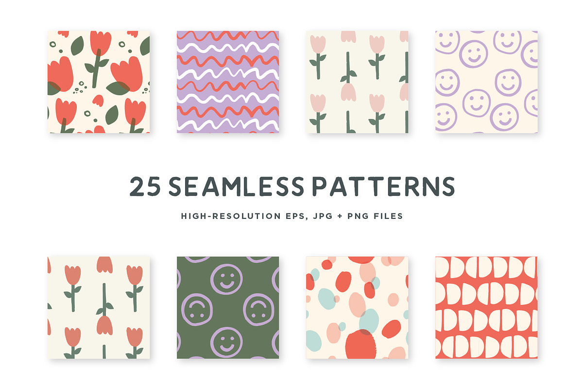 Modern Baby Patterns & Graphics, a Pattern Graphic by Alisa Wismer Design (Photo 3 of 8)