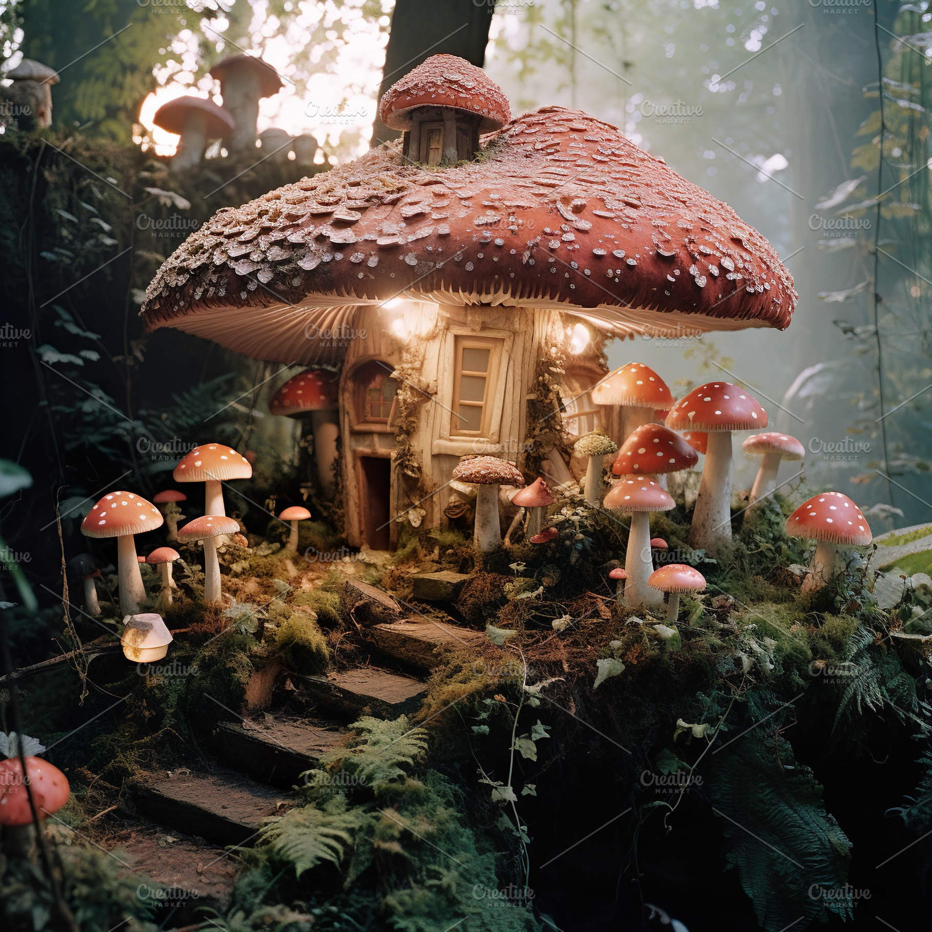 Mushroom House, an Arts & Entertainment Photo by k.tay