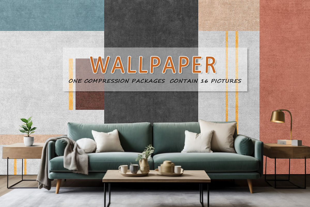 Geometric art background, a Wallpaper Graphic by DamonYang's shop (Photo 1 of 7)