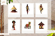 African Tribe & Arabic Nights, an Illustration by Yuka Baby (Thumbnail 2 of 7)