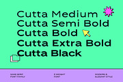 Cutta Sans Serif, a Sans Serif Font by Yukita Creative (Thumbnail 2 of 9)