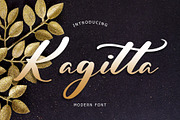 Kagitta Modern Font, a Script Font by Formatika Studio (Thumbnail 1 of 6)