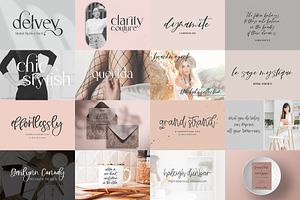 The Wedding Font Bundle Volume 2