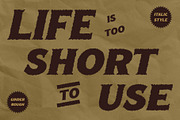 Ginder Rough, a Serif Font by Craft Supply Co. (Thumbnail 2 of 8)