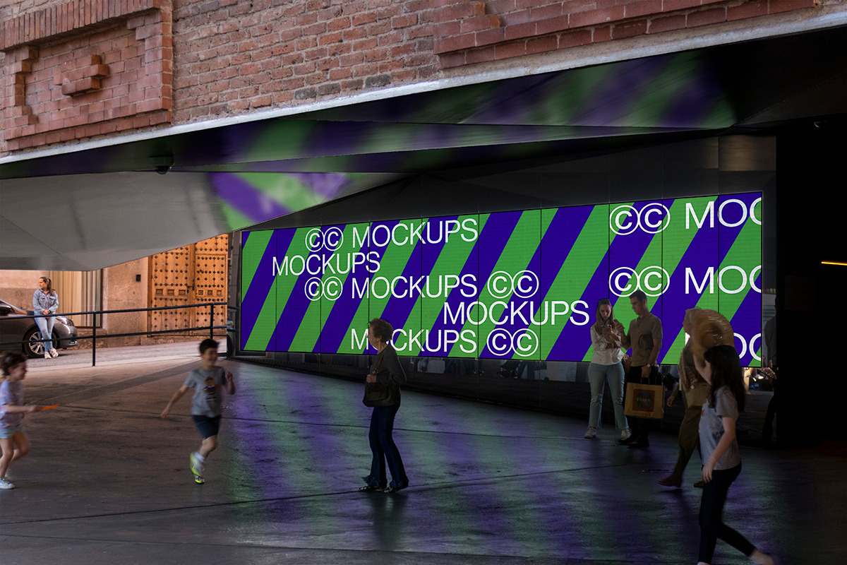 Digital Sign Museum Mockup S013, an Advertising Mockup by CC Mockups (Photo 2 of 3)