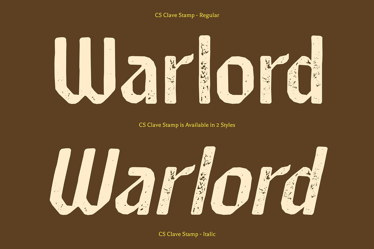 CS Clave Stamp, a Sans Serif Font by Craft Supply Co. (Photo 3 of 8)