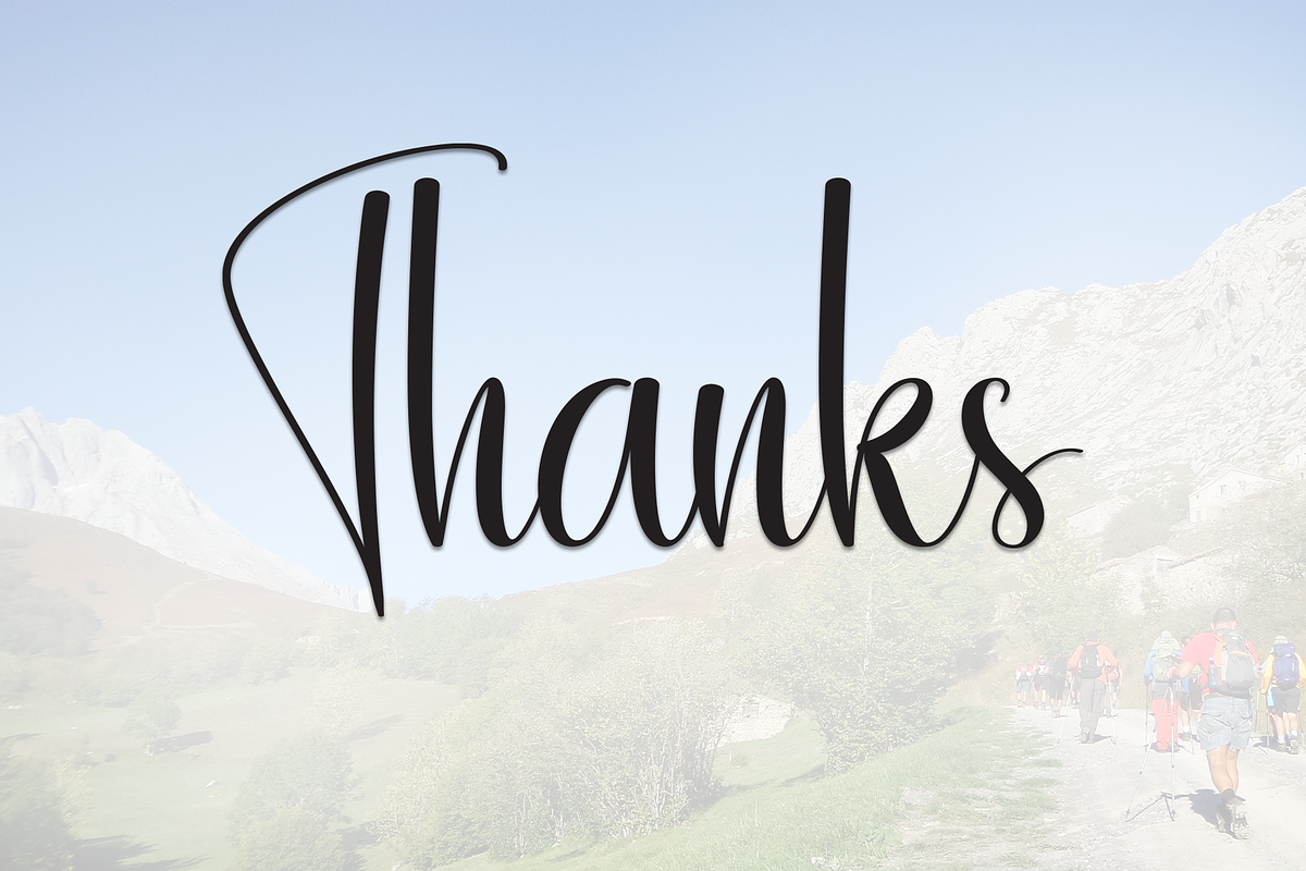 Adventure | Script Font, a Handwritten Font by Scratchones (Photo 9 of 9)