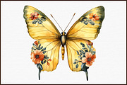 Yellow Chinoiserie Mothers Day Clipa, an Illustration by Sublimation Artist (Thumbnail 3 of 6)