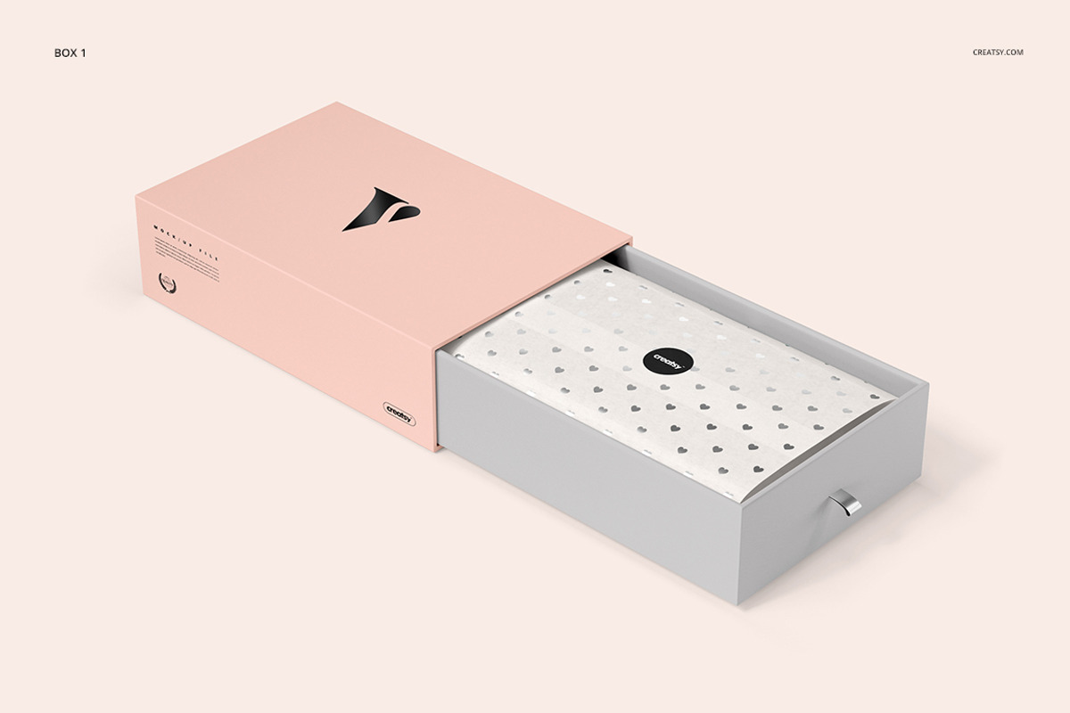 Gift Boxes and Bags Mockup Set, a Packaging Mockup by creatsy2 (Photo 3 of 25)